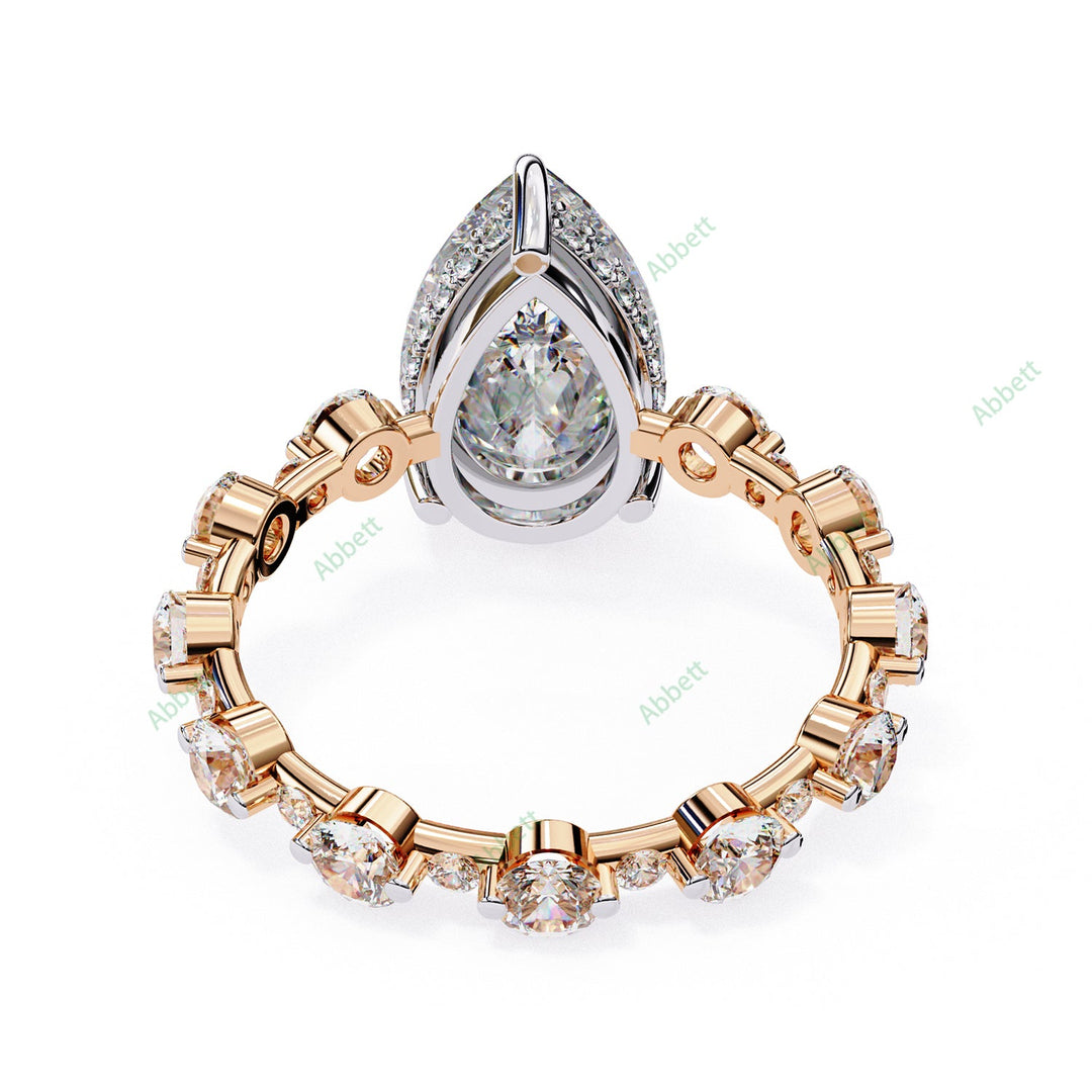 Hidden Halo Engagement Ring ENHI1126