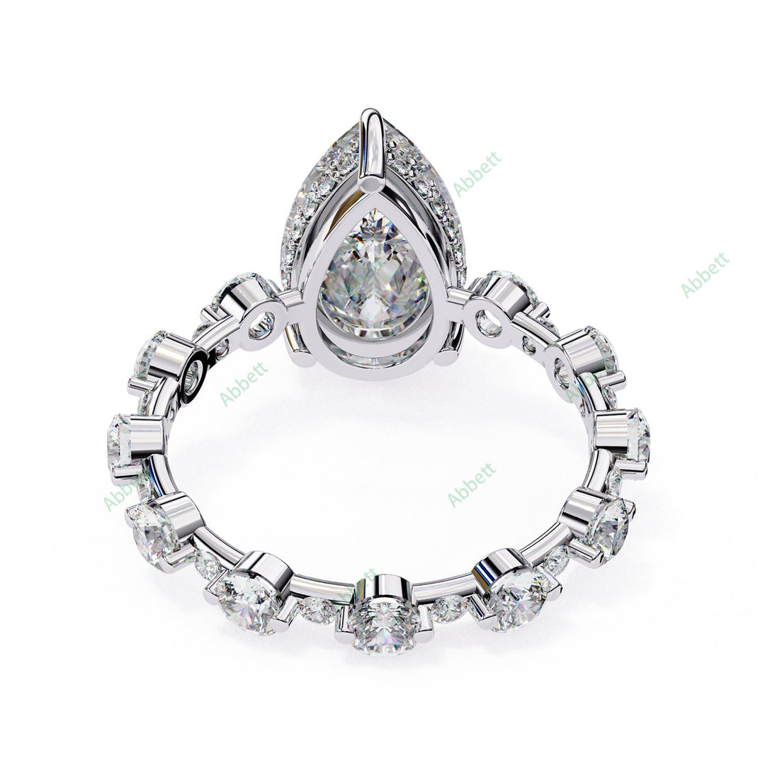 Hidden Halo Engagement Ring ENHI1126