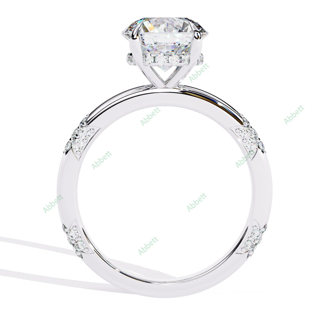 Hidden Halo Engagement Ring ENHI1137