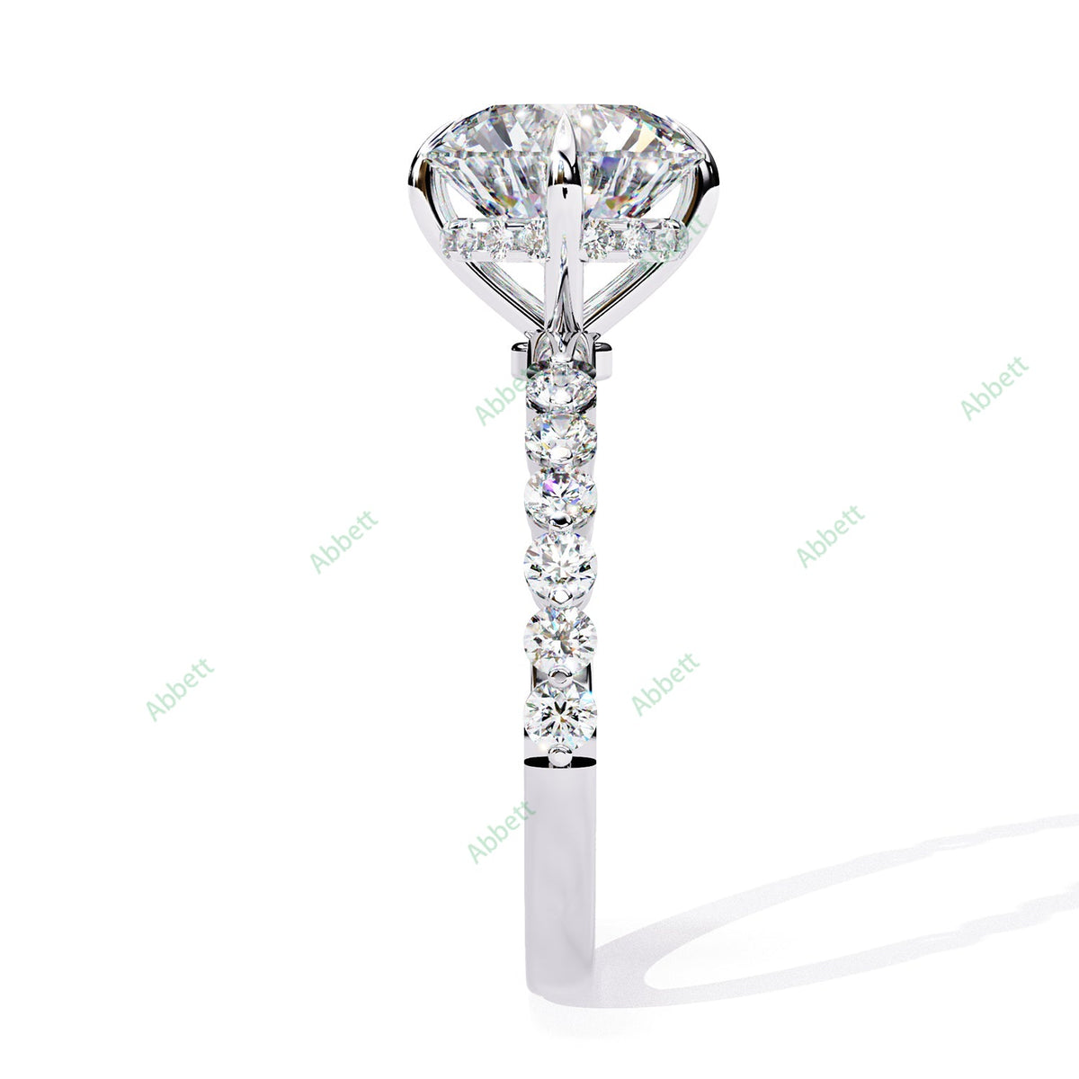 Hidden Halo Engagement Ring ENHI1140