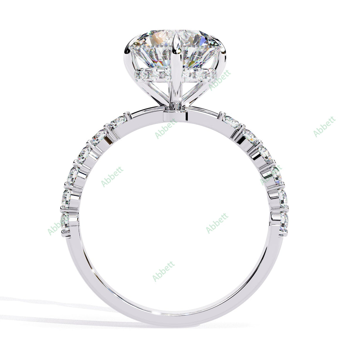 Hidden Halo Engagement Ring ENHI1140