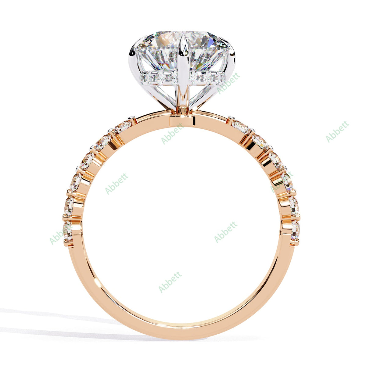 Hidden Halo Engagement Ring ENHI1140