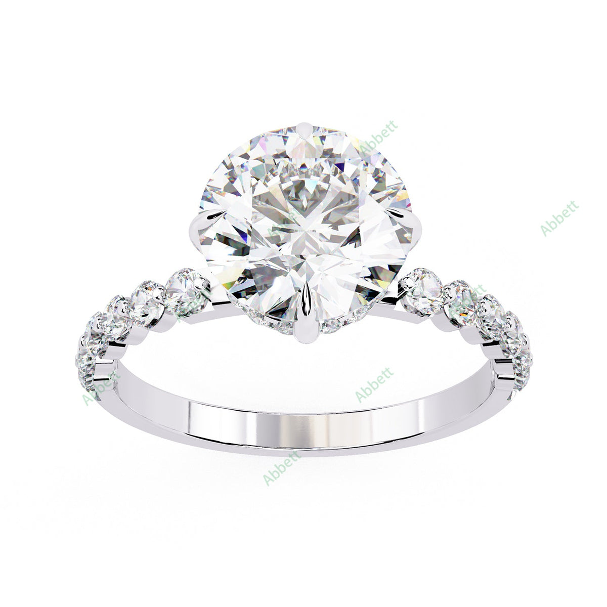 Hidden Halo Engagement Ring ENHI1140