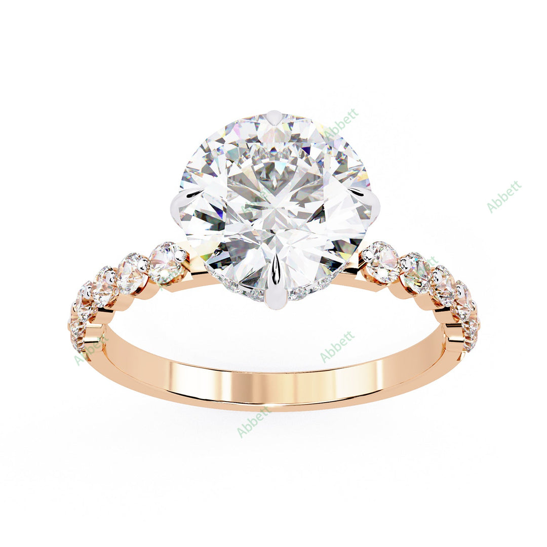 Hidden Halo Engagement Ring ENHI1140