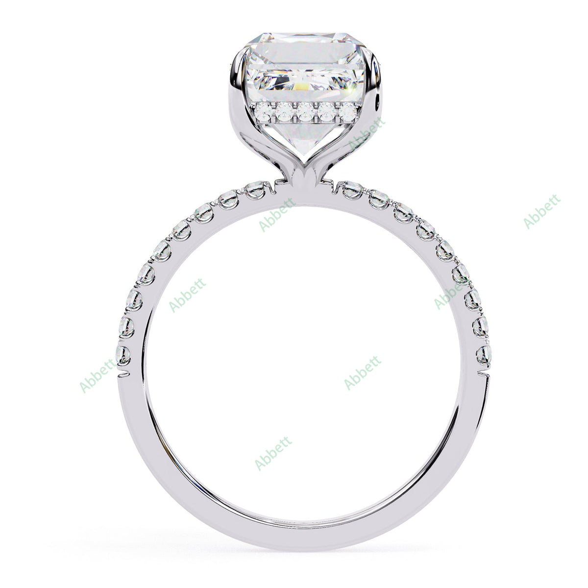 Hidden Halo Engagement Ring ENHI1147