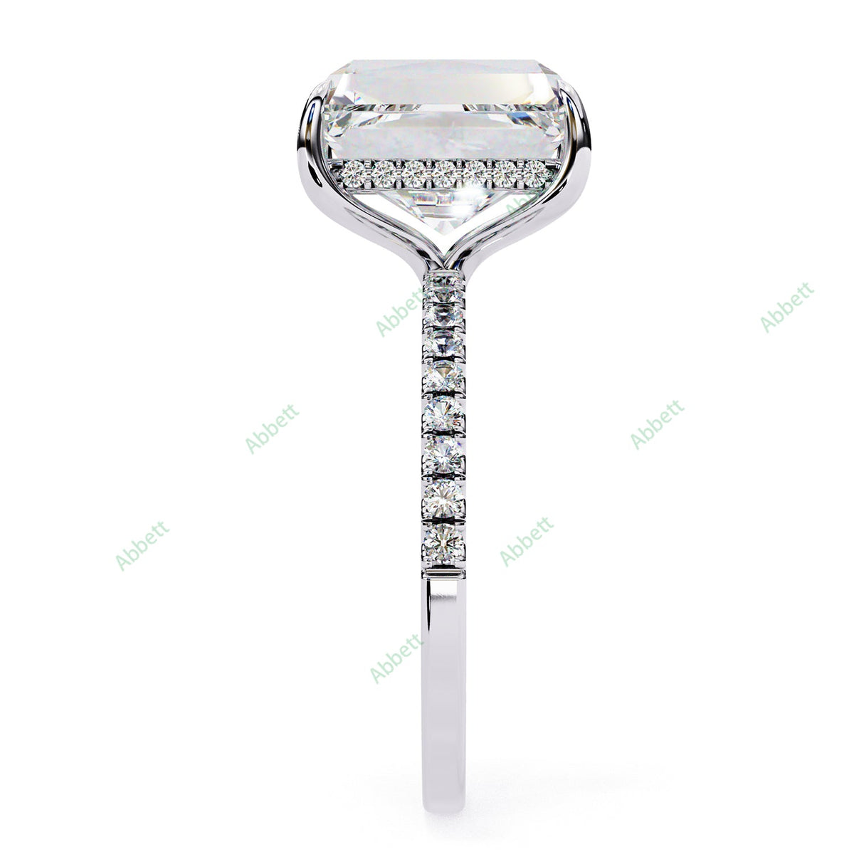 Hidden Halo Engagement Ring ENHI1147