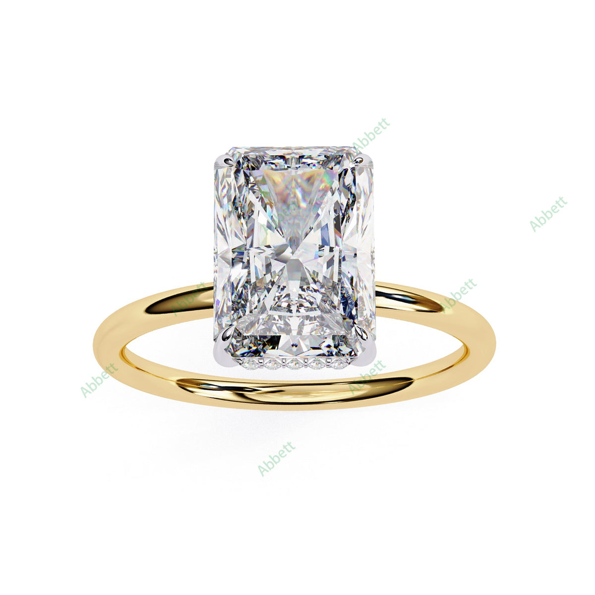 Hidden Halo Engagement Ring ENHI1151