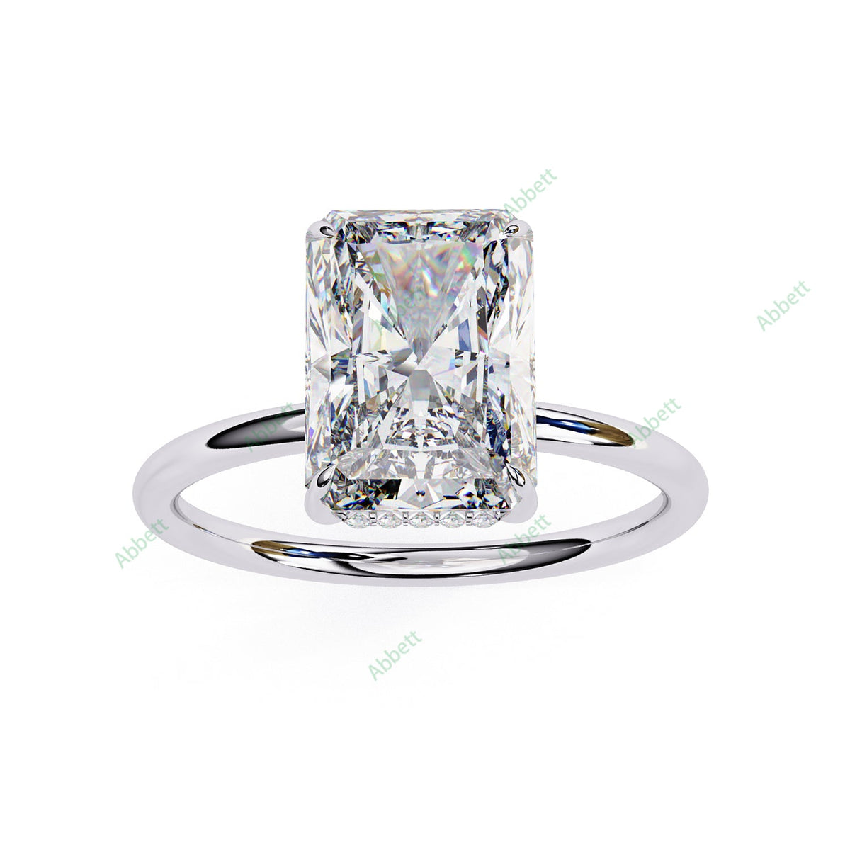 Hidden Halo Engagement Ring ENHI1151