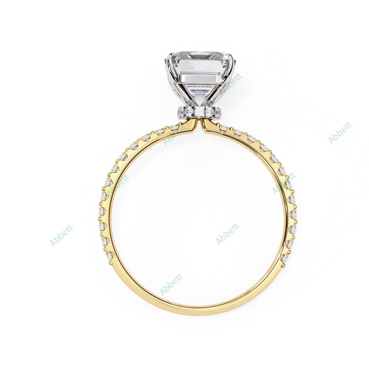 Hidden Halo Engagement Ring ENHI1153