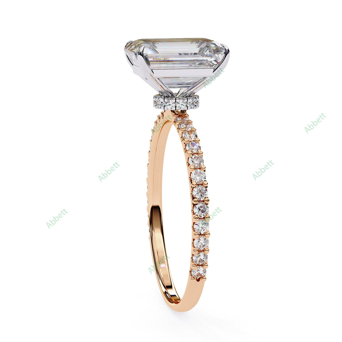 Hidden Halo Engagement Ring ENHI1153
