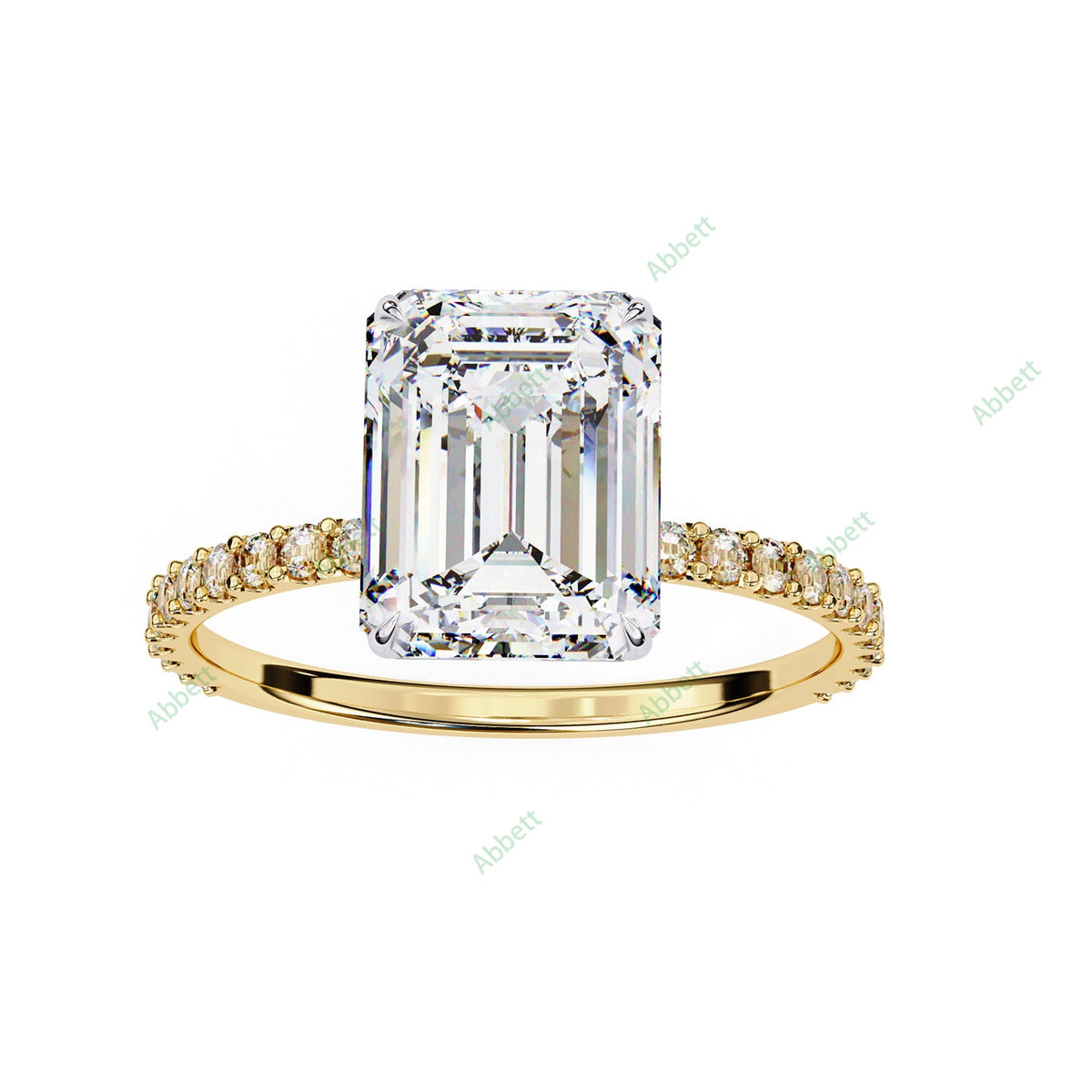 Hidden Halo Engagement Ring ENHI1153