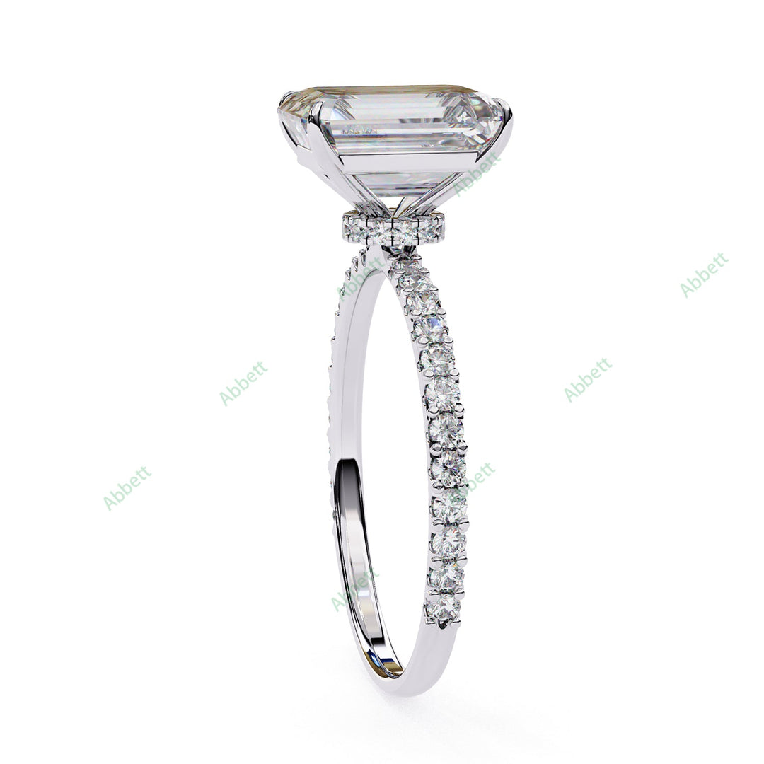 Hidden Halo Engagement Ring ENHI1153