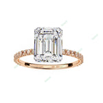 Load image into Gallery viewer, Hidden Halo Engagement Ring ENHI1153

