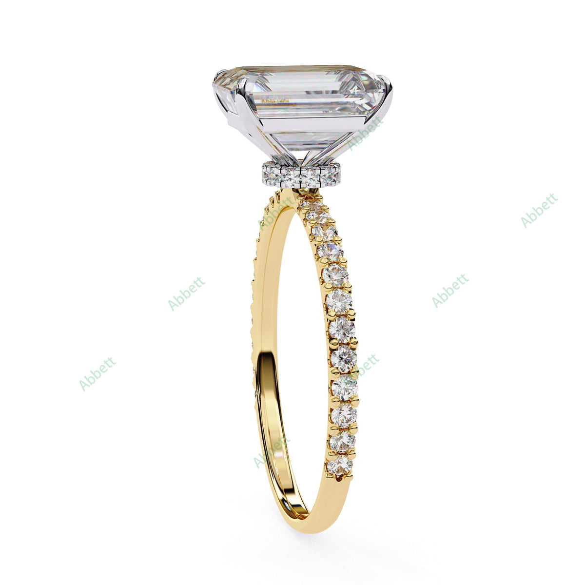 Hidden Halo Engagement Ring ENHI1153