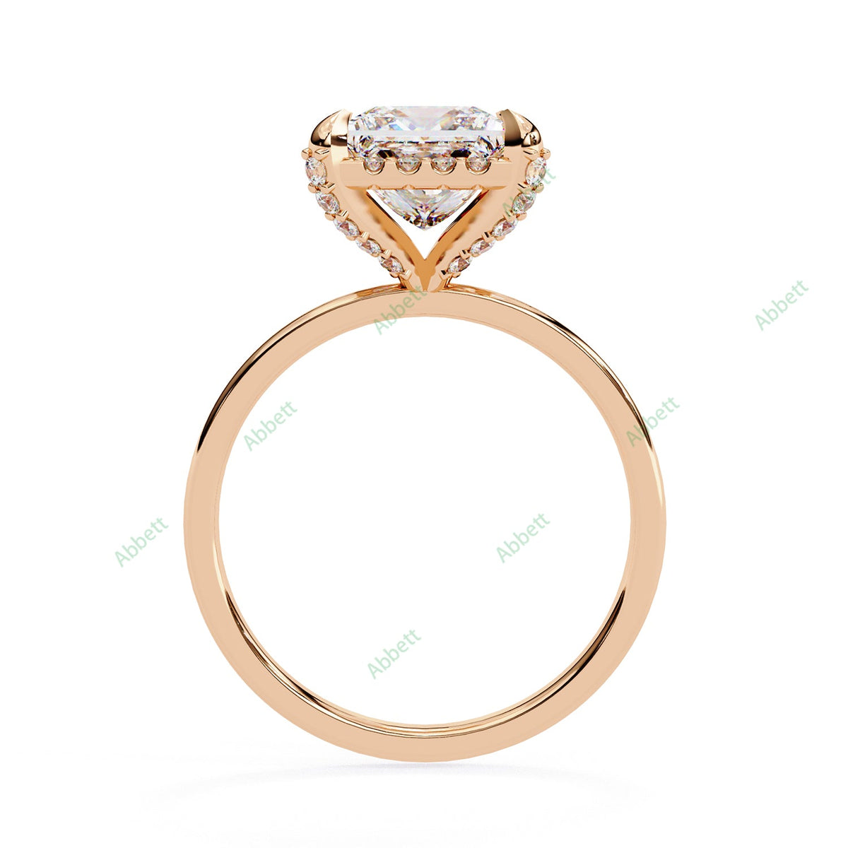 Hidden Halo Engagement Ring ENHI1156