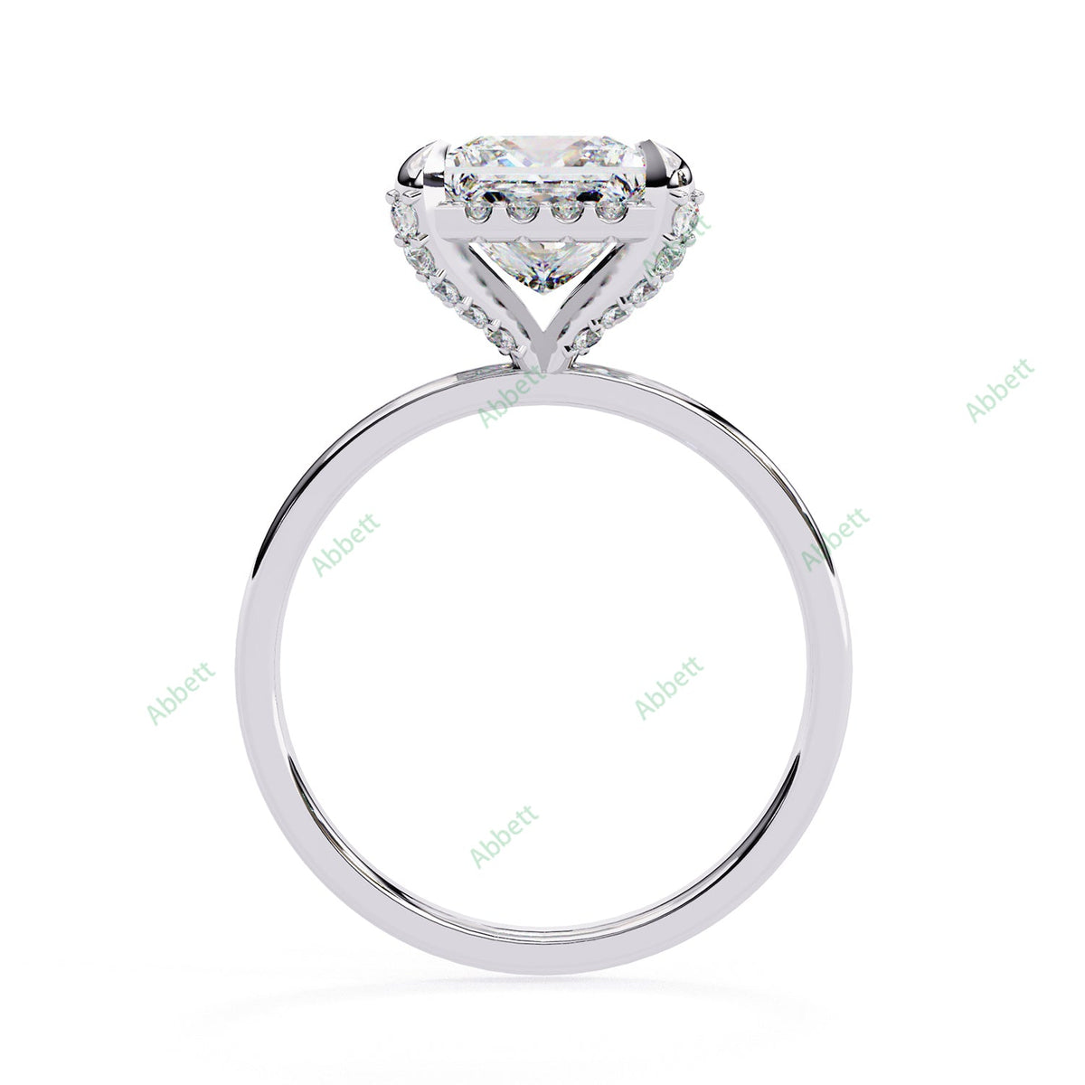 Hidden Halo Engagement Ring ENHI1156