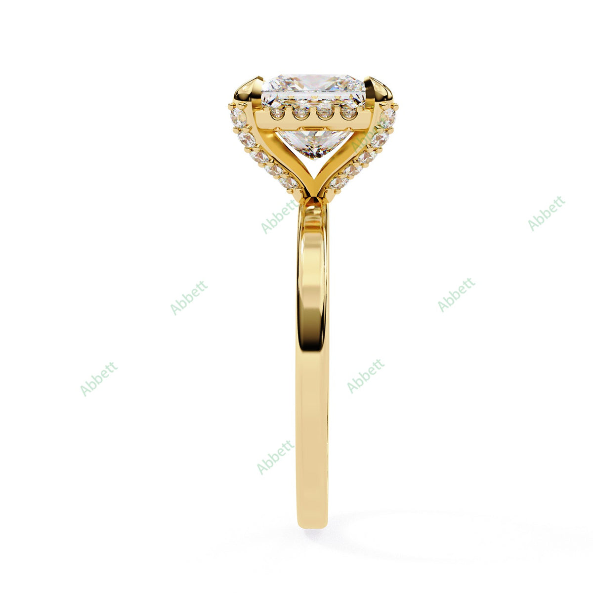 Hidden Halo Engagement Ring ENHI1156