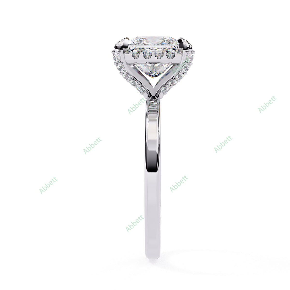 Hidden Halo Engagement Ring ENHI1156