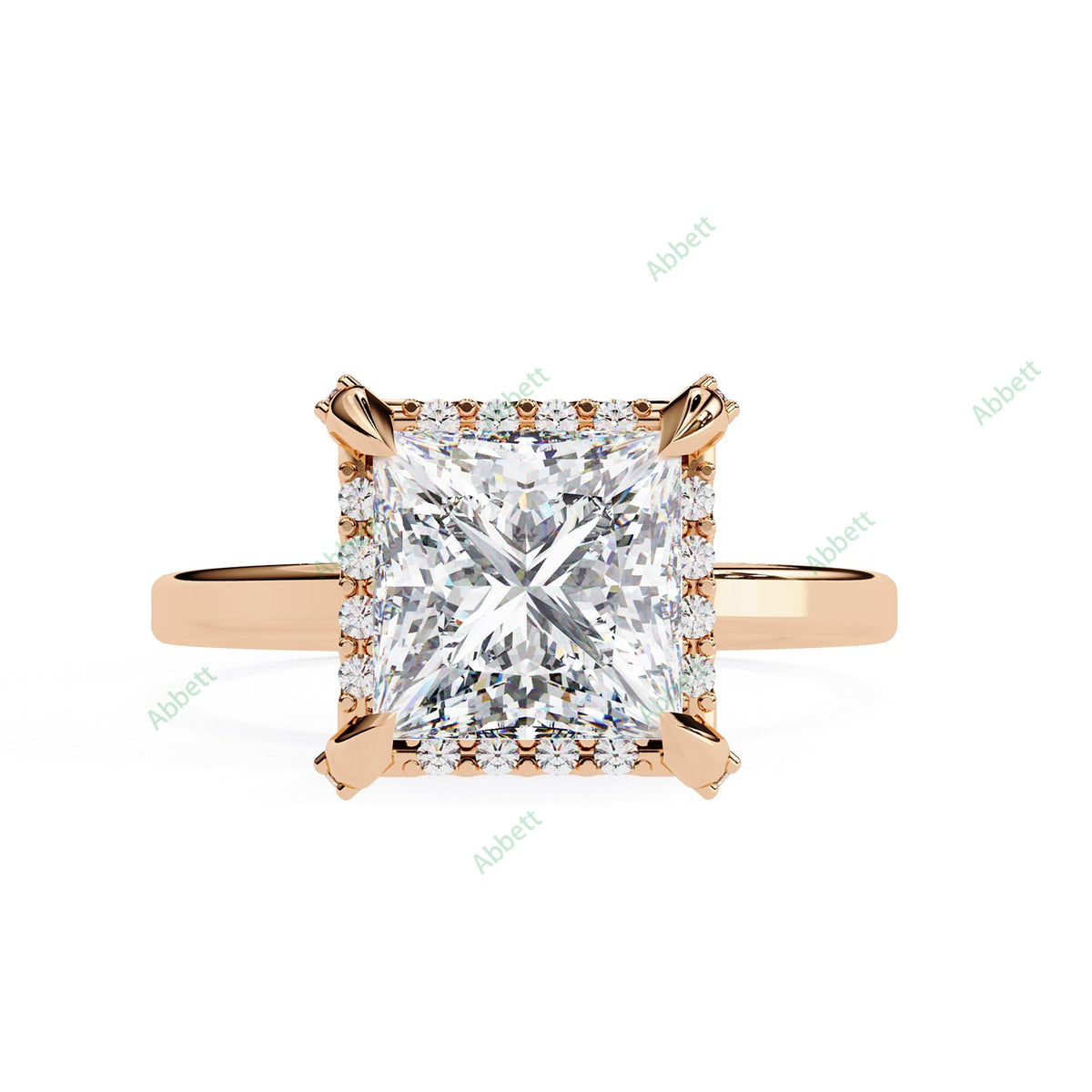 Hidden Halo Engagement Ring ENHI1156