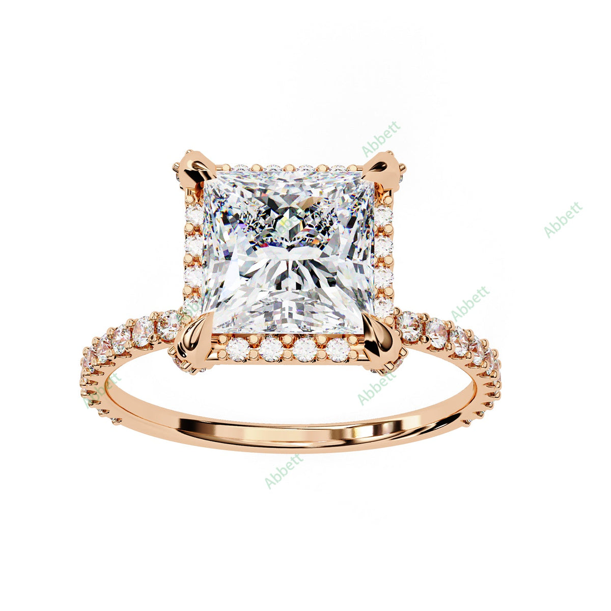 Hidden Halo Engagement Ring ENHI1157