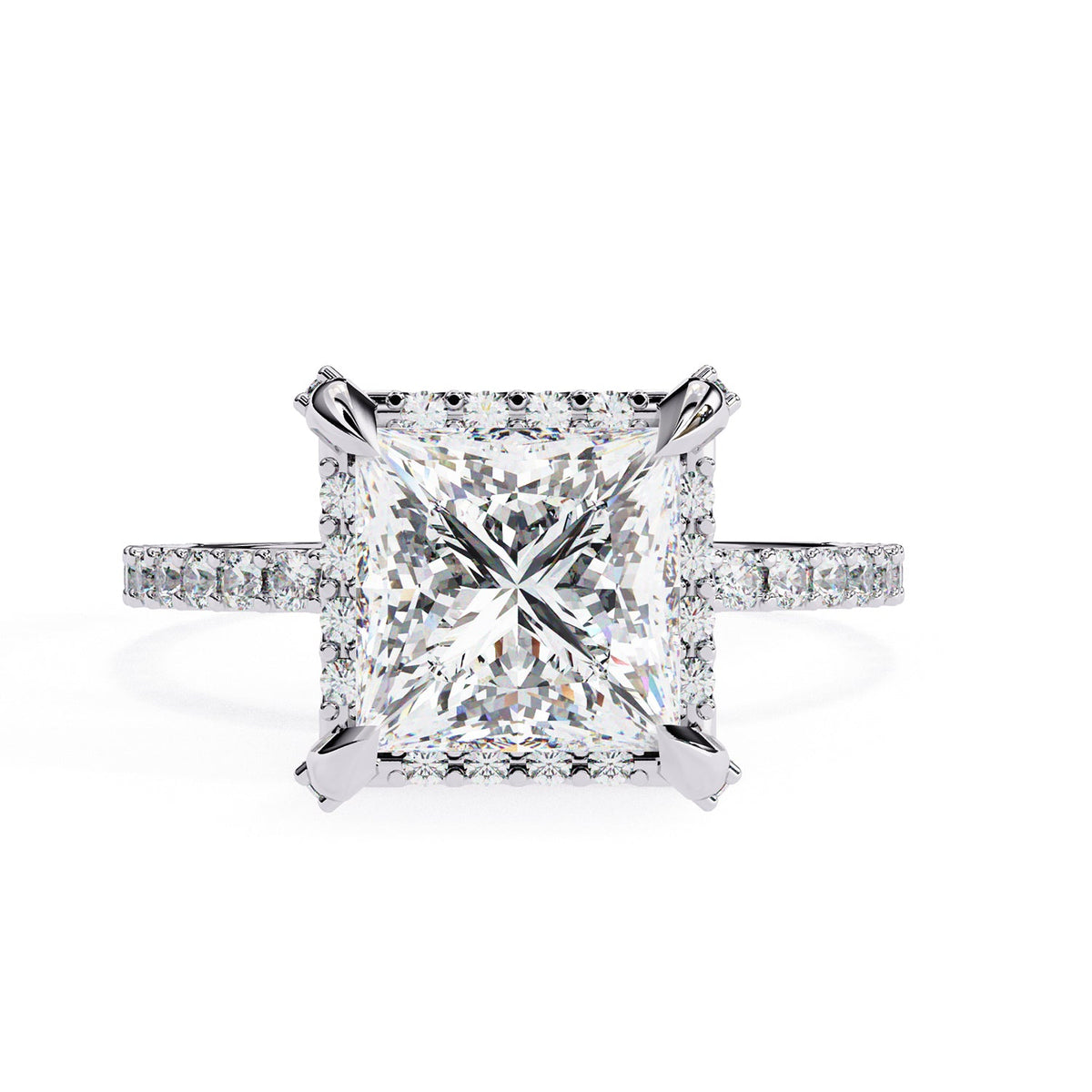 Hidden Halo Engagement Ring ENHI1157