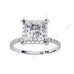 Load image into Gallery viewer, Hidden Halo Engagement Ring ENHI1157
