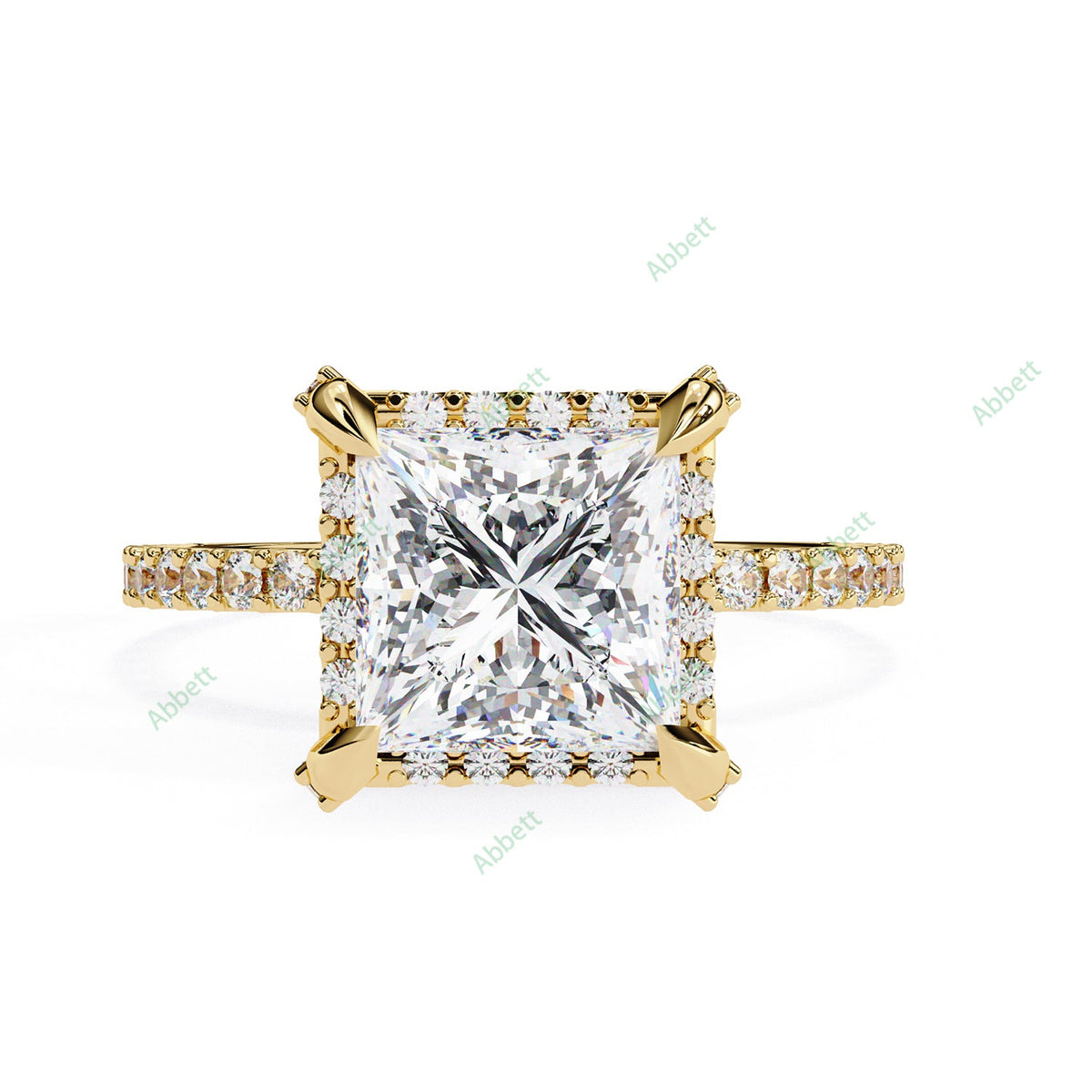 Hidden Halo Engagement Ring ENHI1157