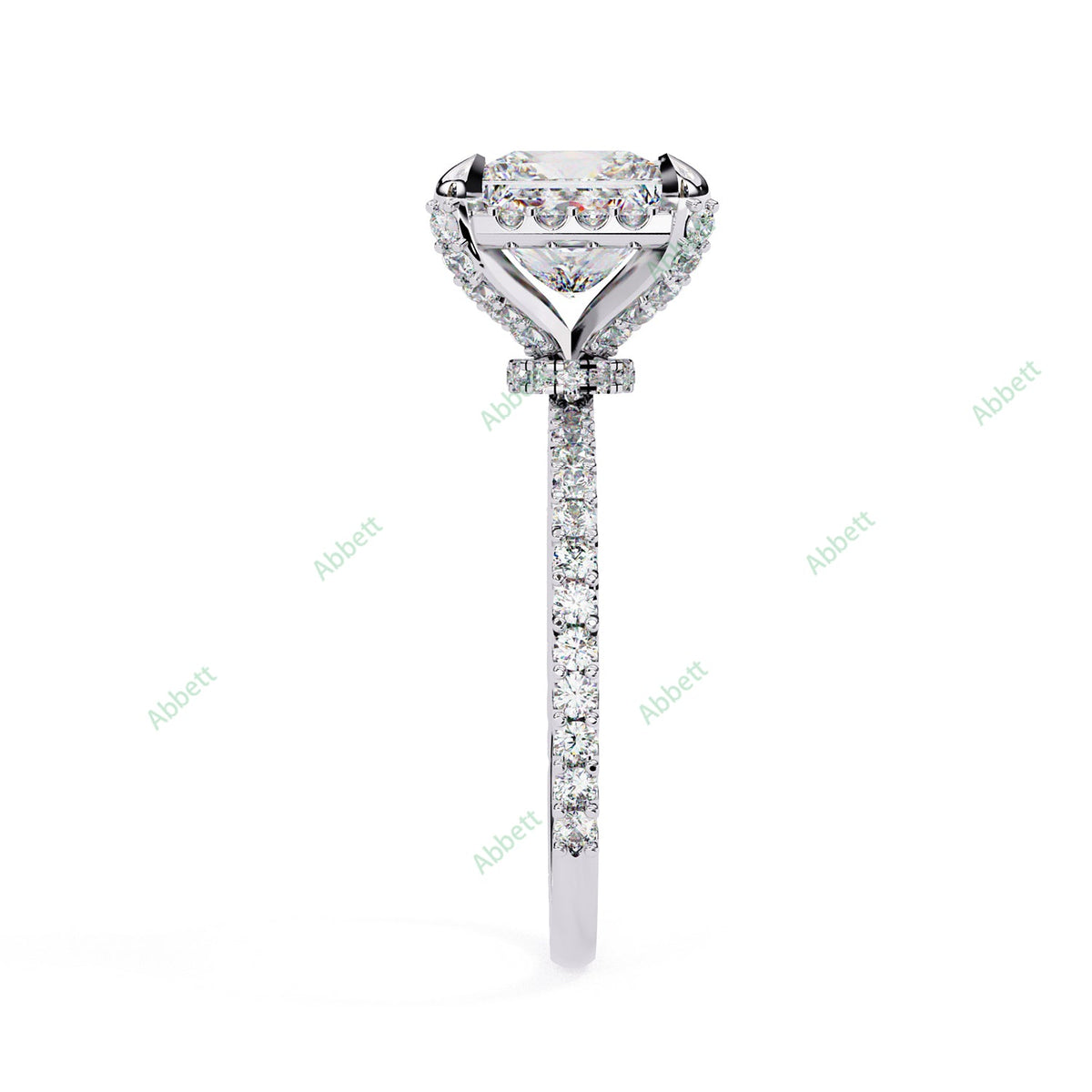Hidden Halo Engagement Ring ENHI1157