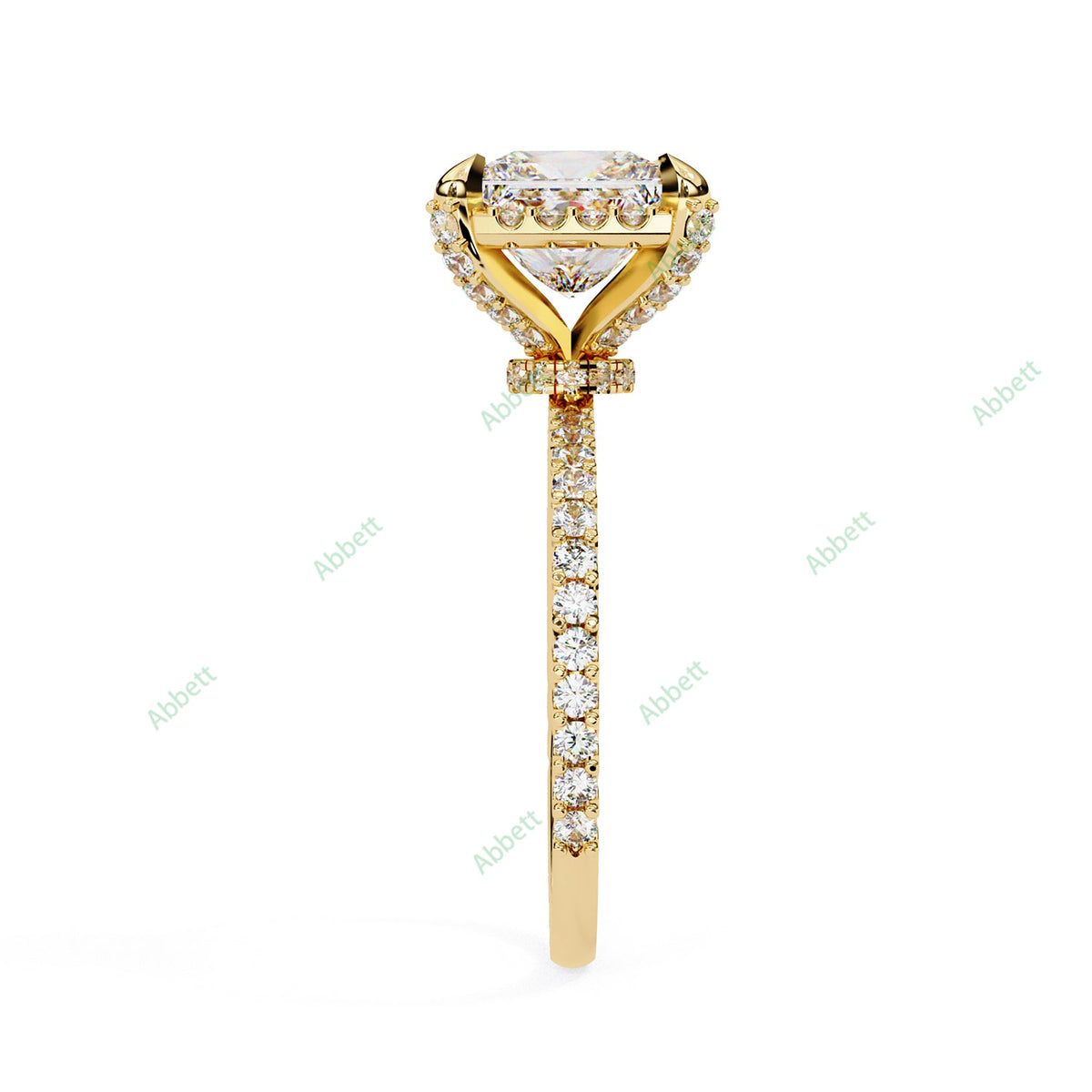 Hidden Halo Engagement Ring ENHI1157