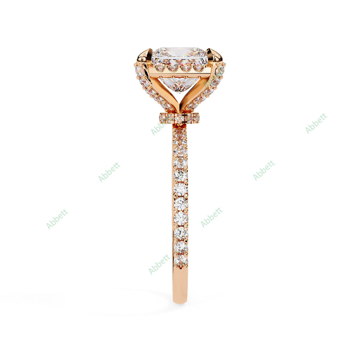 Hidden Halo Engagement Ring ENHI1157