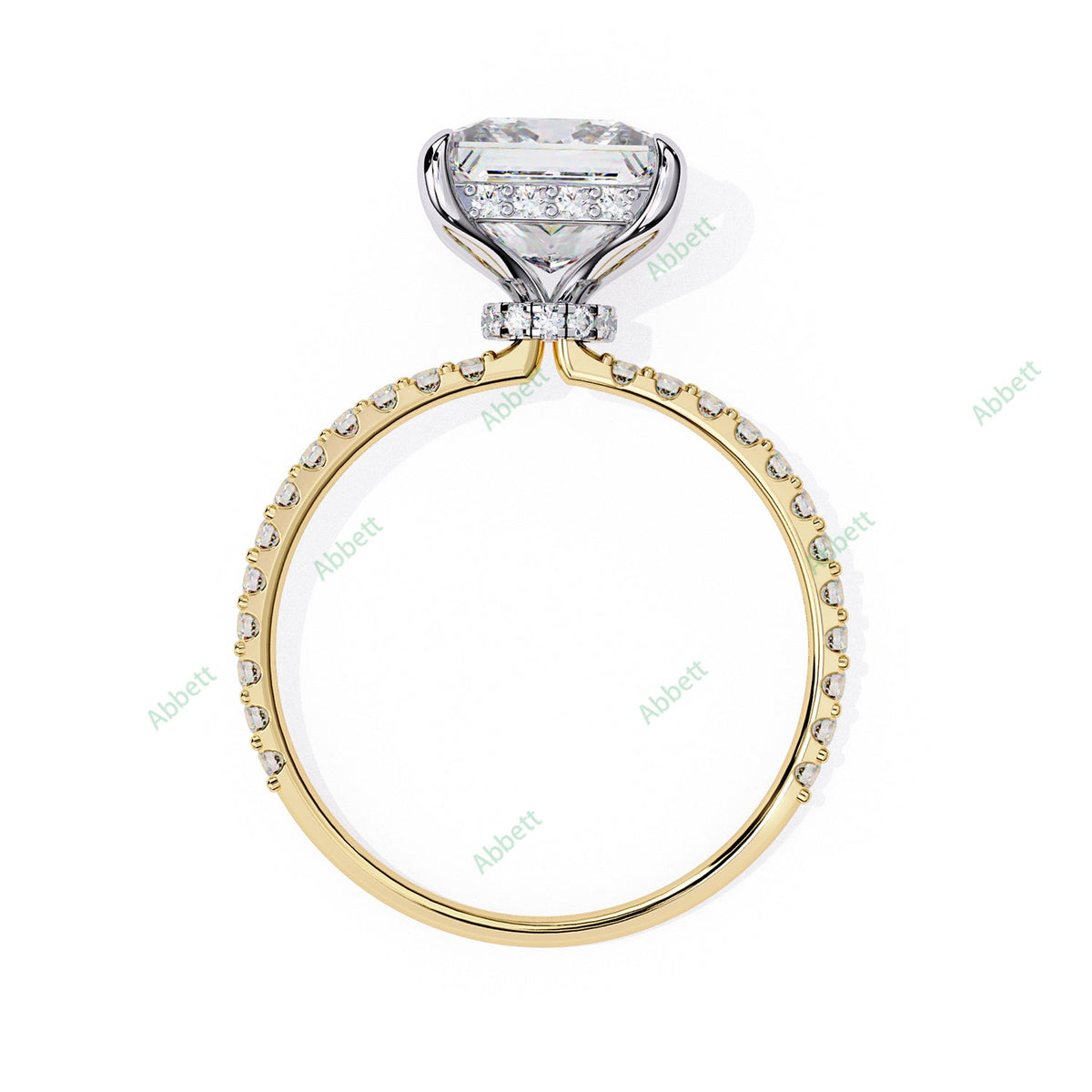 Hidden Halo Engagement Ring ENHI1158