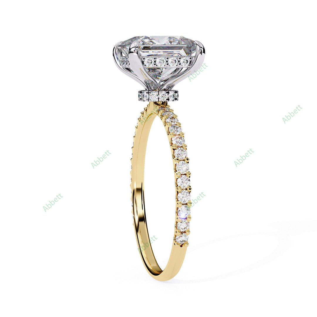 Hidden Halo Engagement Ring ENHI1158