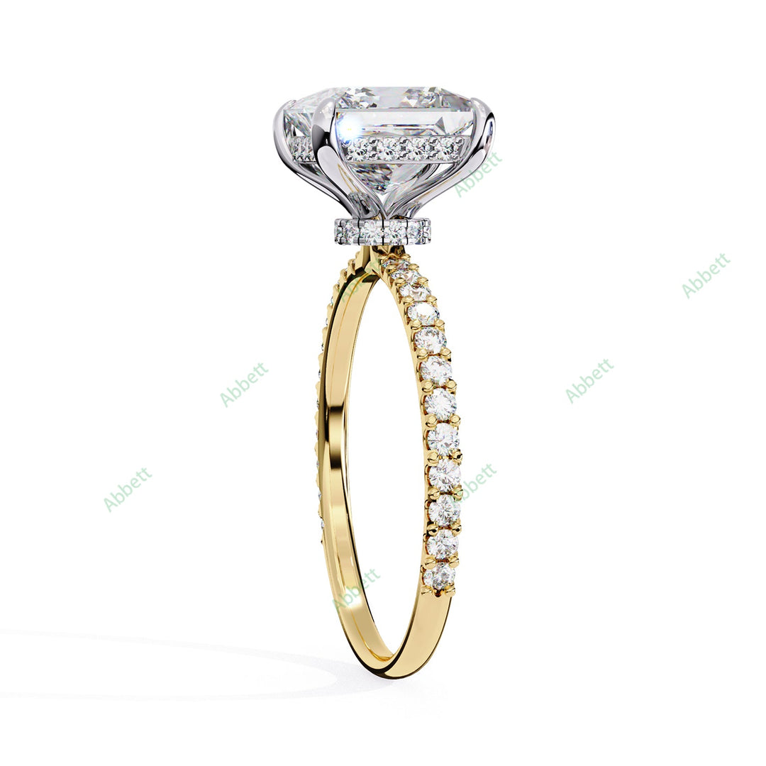 Hidden Halo Engagement Ring ENHI1158