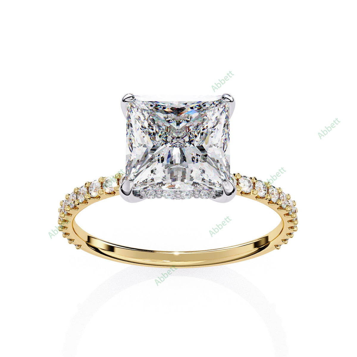 Hidden Halo Engagement Ring ENHI1158