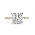 Load image into Gallery viewer, Hidden Halo Engagement Ring ENHI1158
