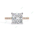Load image into Gallery viewer, Hidden Halo Engagement Ring ENHI1158