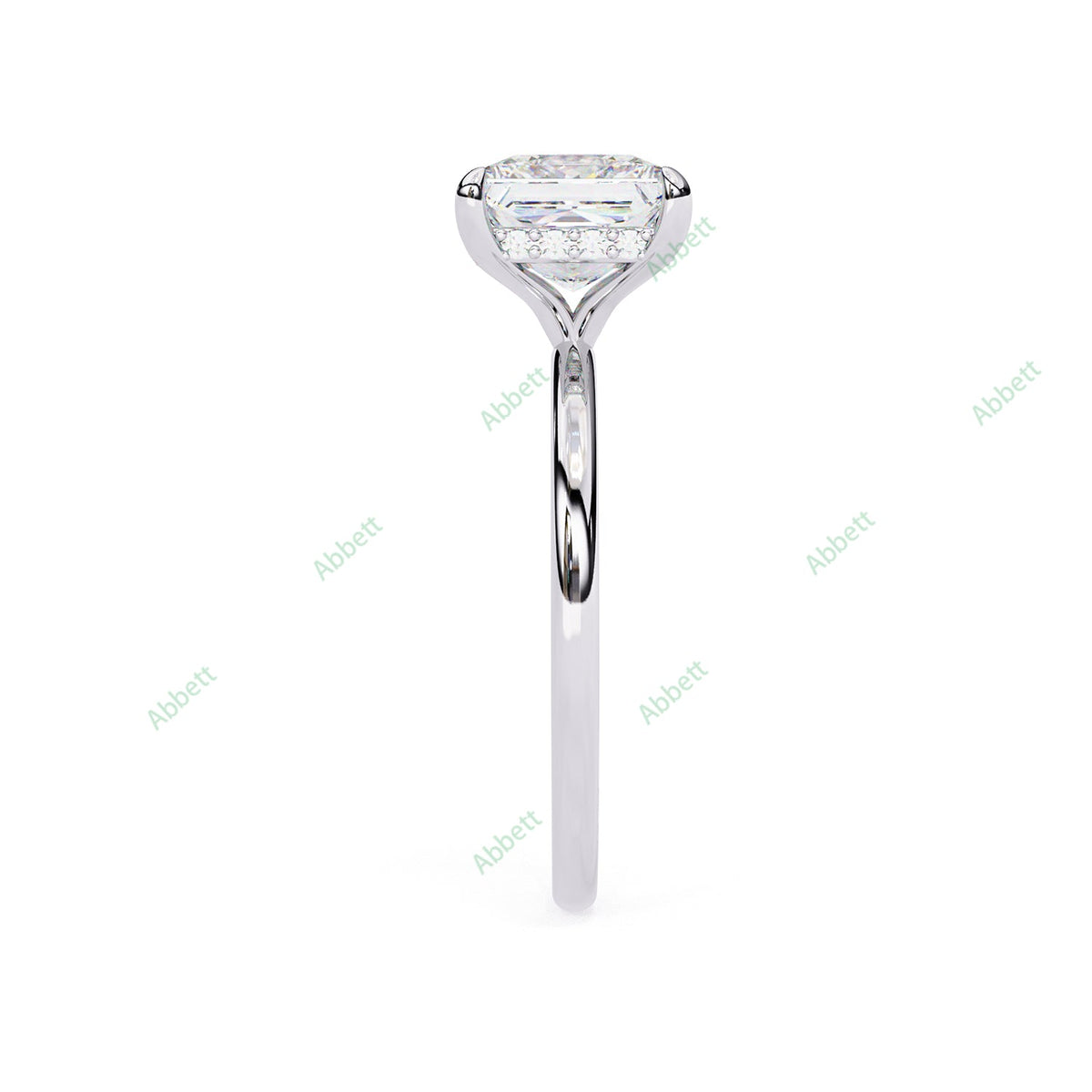 Hidden Halo Engagement Ring ENHI1159