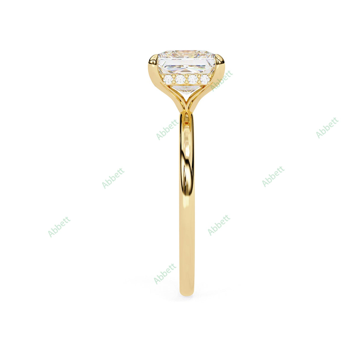 Hidden Halo Engagement Ring ENHI1159
