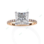 Load image into Gallery viewer, Hidden Halo Engagement Ring ENHI1160
