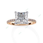 Load image into Gallery viewer, Hidden Halo Engagement Ring ENHI1160