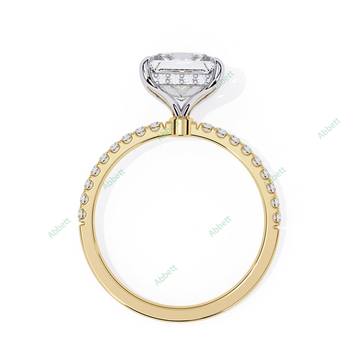 Hidden Halo Engagement Ring ENHI1160