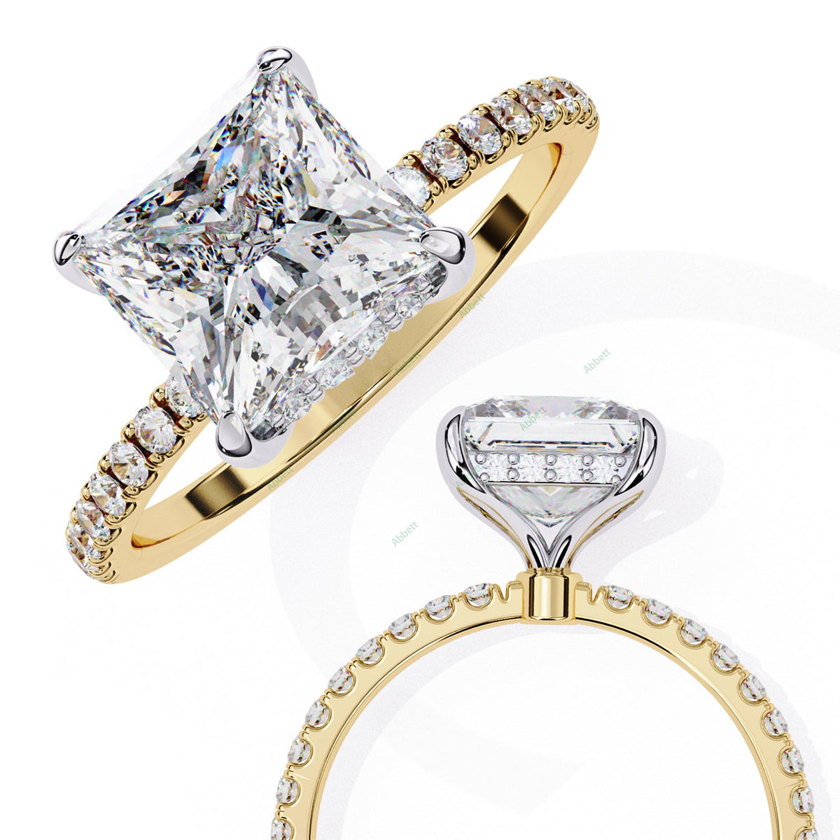 Hidden Halo Engagement Ring ENHI1160
