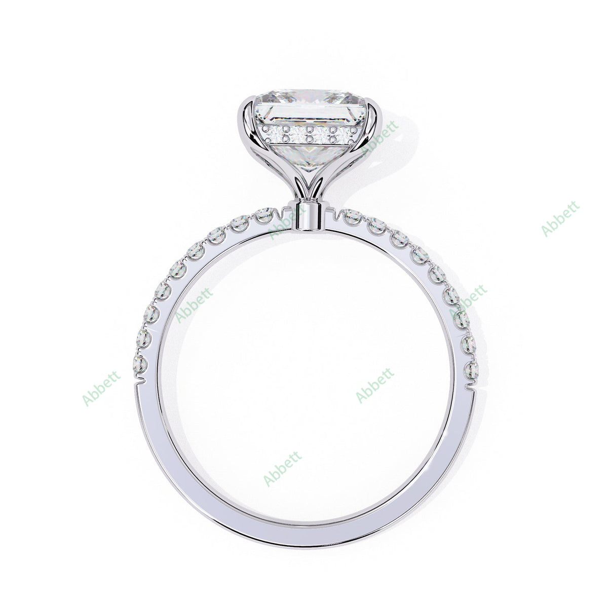 Hidden Halo Engagement Ring ENHI1160