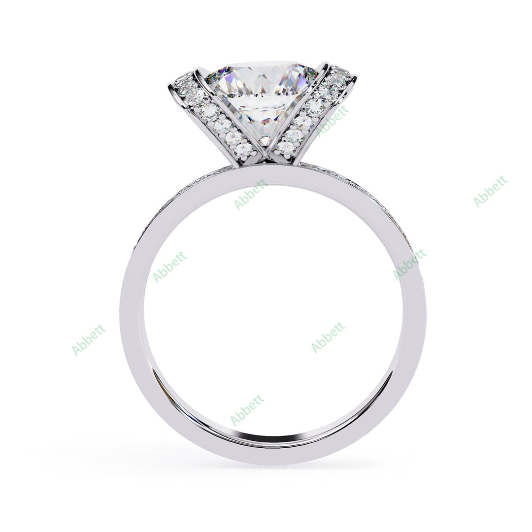 Hidden Accent Engagement Ring ENHI1169