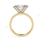 Load image into Gallery viewer, Hidden Accent Engagement Ring ENHI1169
