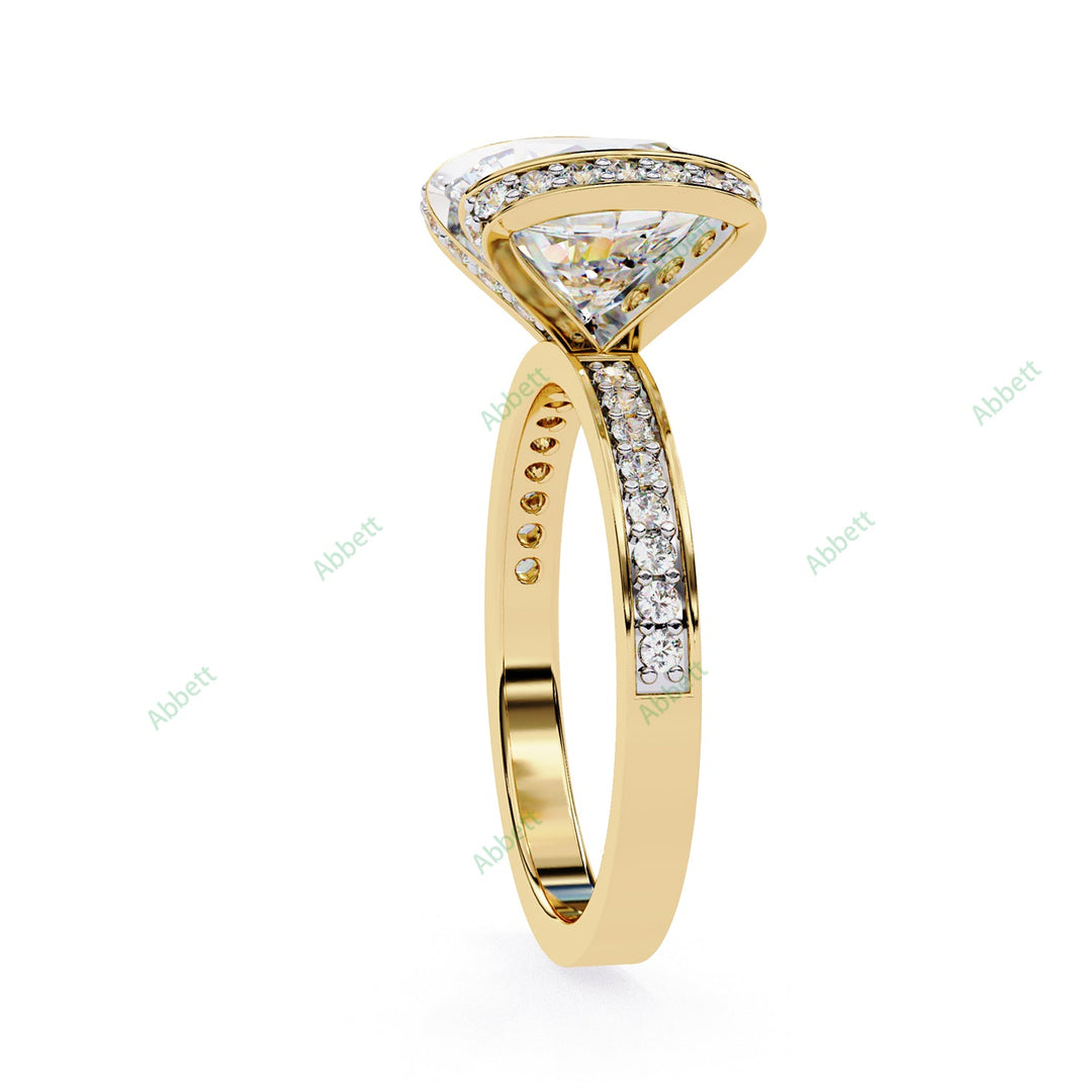Hidden Accent Engagement Ring ENHI1169