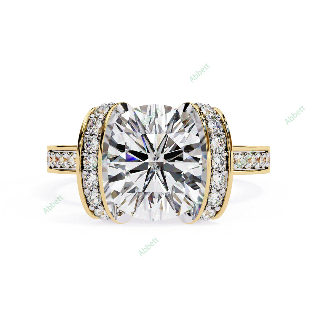 Hidden Accent Engagement Ring ENHI1169