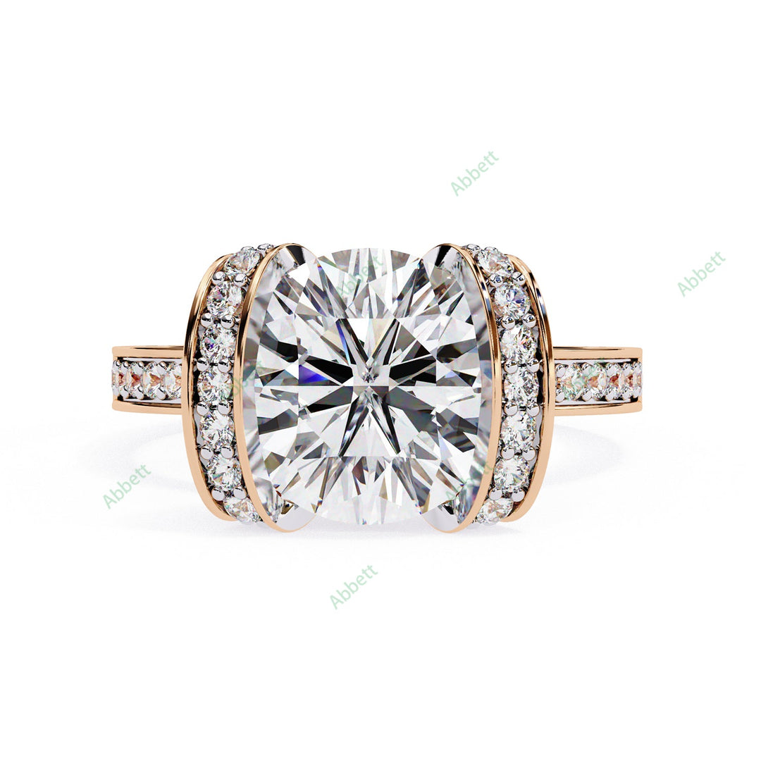Hidden Accent Engagement Ring ENHI1169