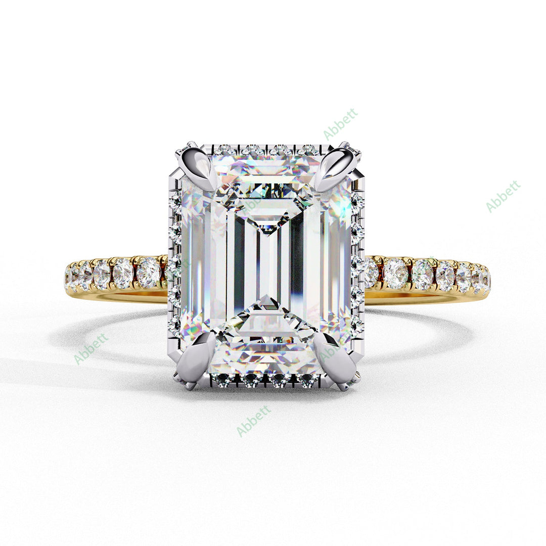 Hidden Accent Engagement Ring ENHI1483