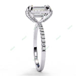 Load image into Gallery viewer, Hidden Accent Engagement Ring ENHI1483
